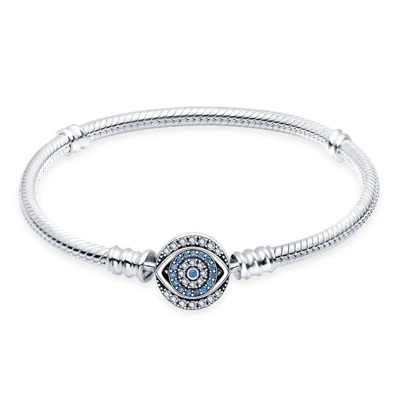 Pulseira de Prata 925  Para Berloques